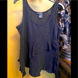 DKNY Ruffles Tank Top